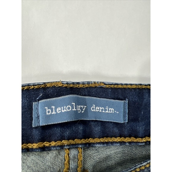 Womens Jeans Bleuology Denim Size 5 Skinny Cuffed Jegging Stretch‎ - Picture 12 of 16